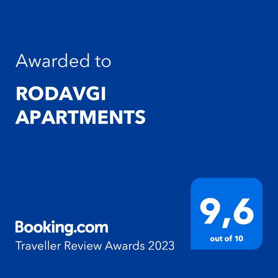 Rodavgi Apartments Ándros 外观 照片